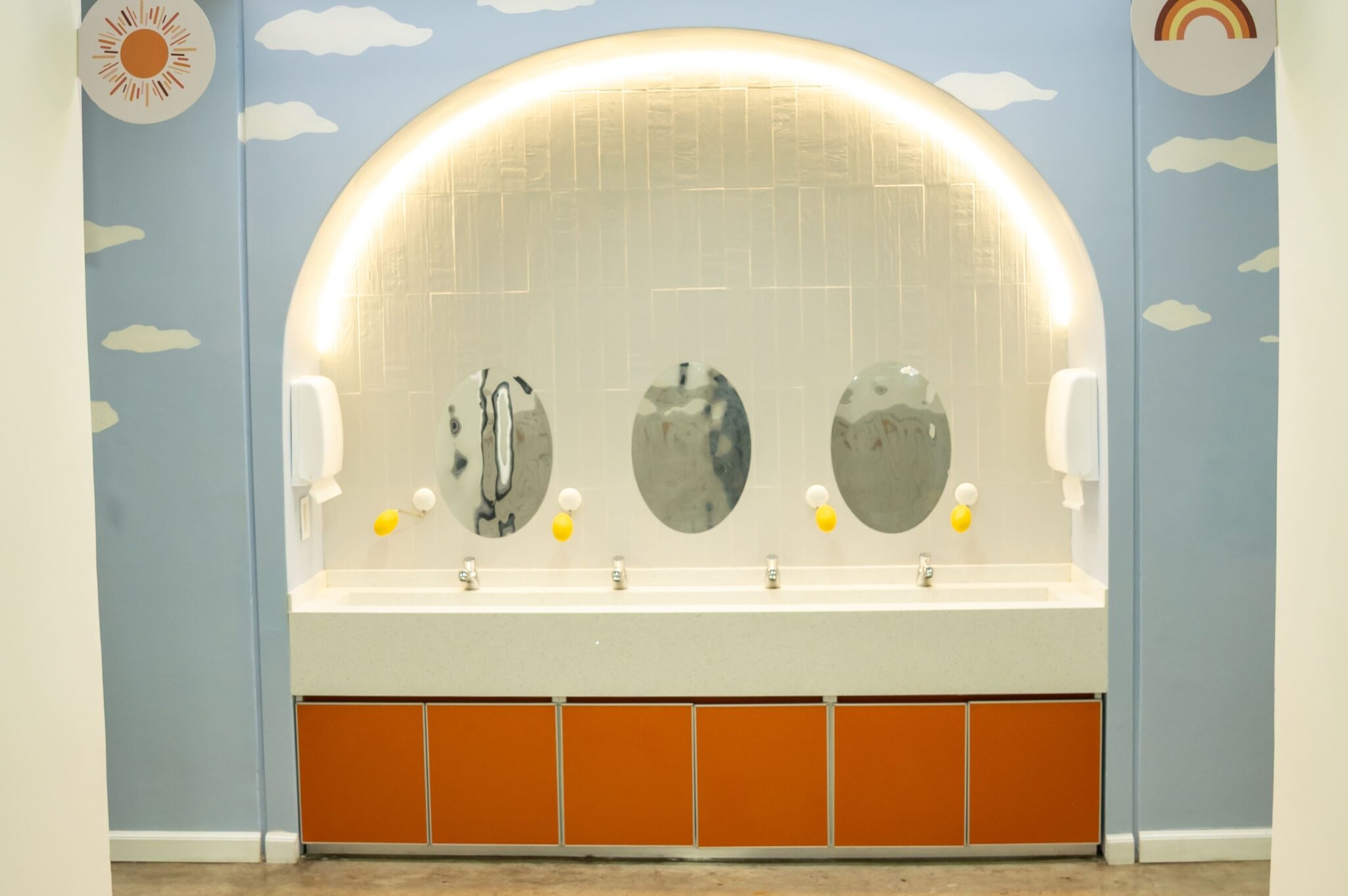 baño recortado